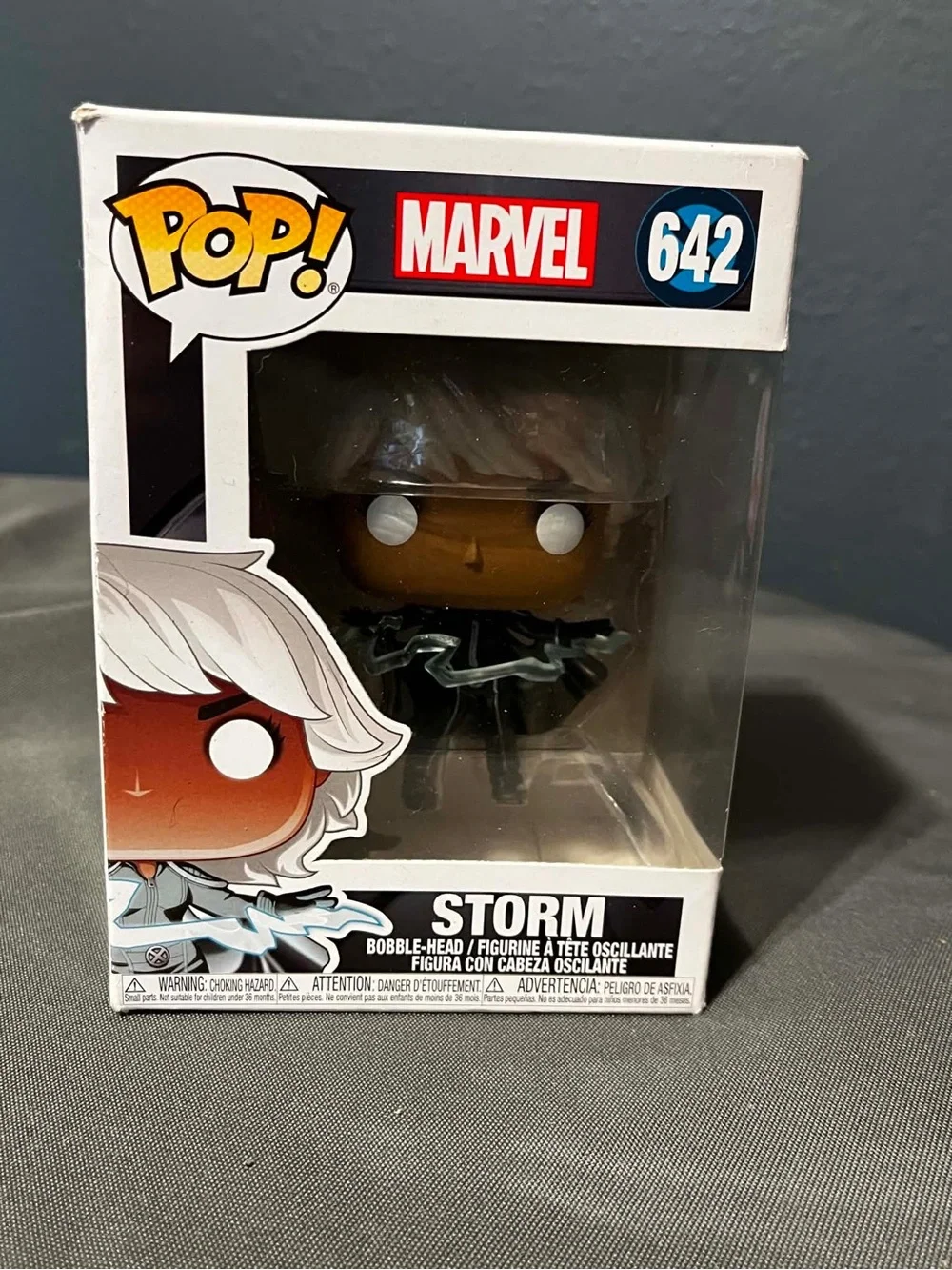 Funko Pop Vinyl: Storm #642 - Marvel X-Men - Box Got Imperfections